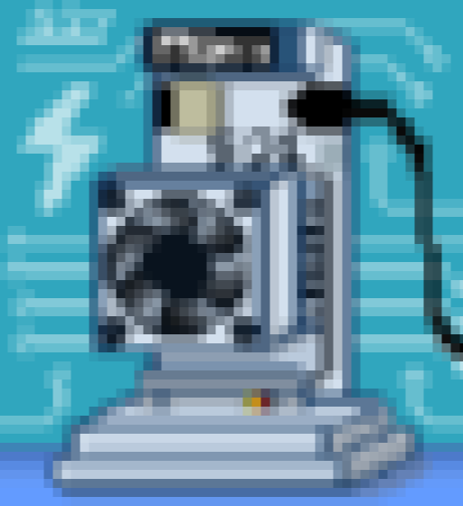 Home Mining pixel art (X에서 보기)